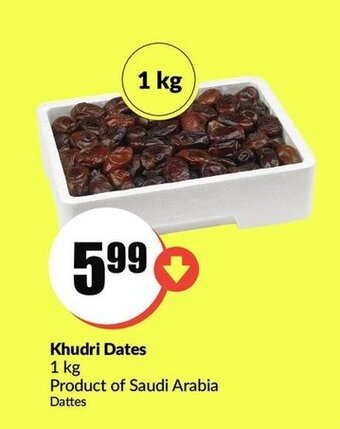 FreshCo Khudri dates offer