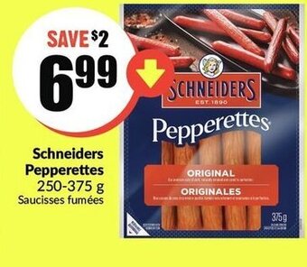 FreshCo Schneiders pepperettes offer