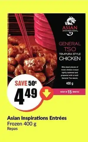 FreshCo Asian inspiration entrees offer