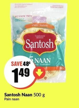 FreshCo Santosh naan offer