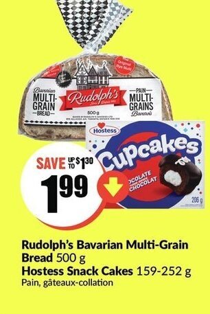 FreshCo Rudolph's bavarian multi-grain bread offer
