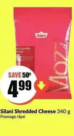 FreshCo Silani shredded cheese offer
