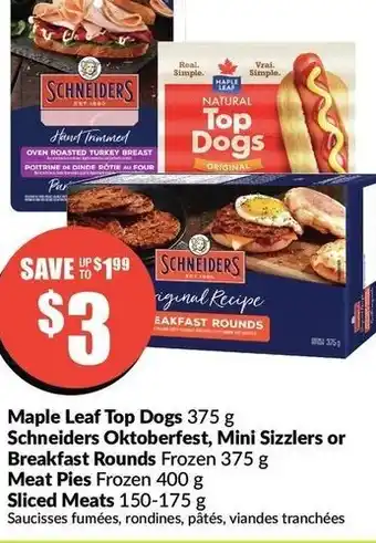 FreshCo Maple leaf top dogs offer