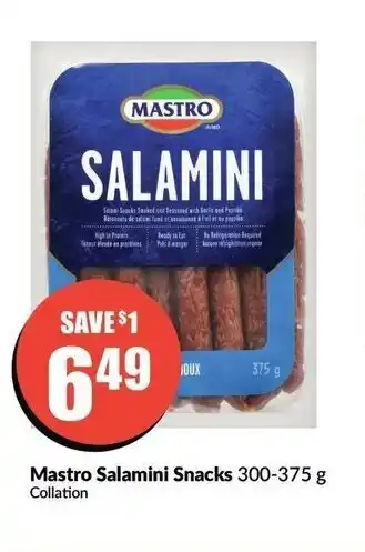 FreshCo Mastro salamini snacks offer