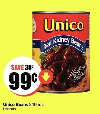 FreshCo Unico beans offer