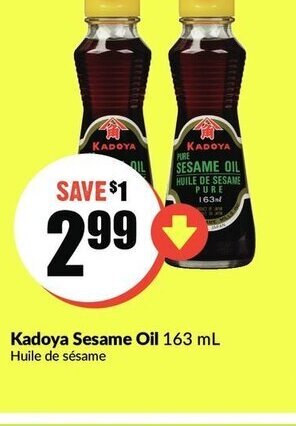 FreshCo Kadoya sesame oil offer