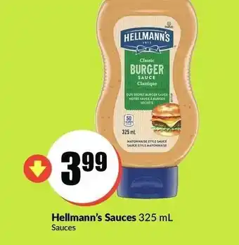 FreshCo Hellmann's sauces offer