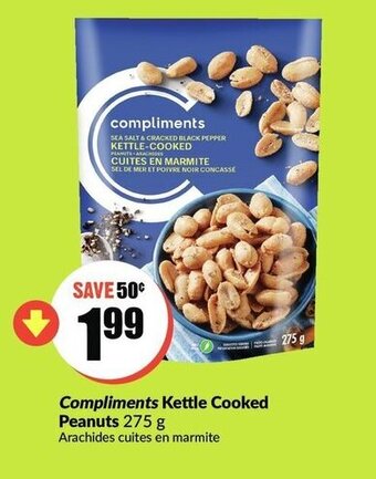 FreshCo Compliments kettle cooked peanuts offer