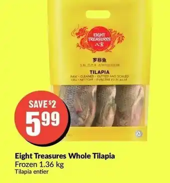 FreshCo Eight tressures whole tilapia offer