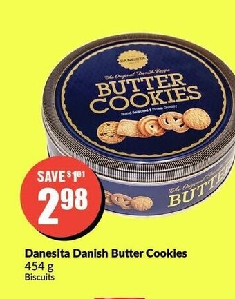 FreshCo Danesita danish butter cookies offer