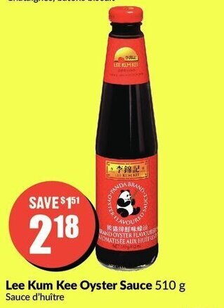 FreshCo Lee kum kee oyster sauce offer