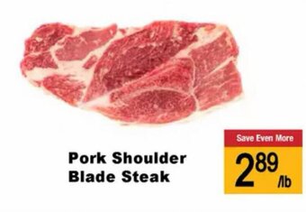 Di Pietro Pork shoulder blade steak offer