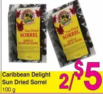 Carribbean delight sun dried sorrel