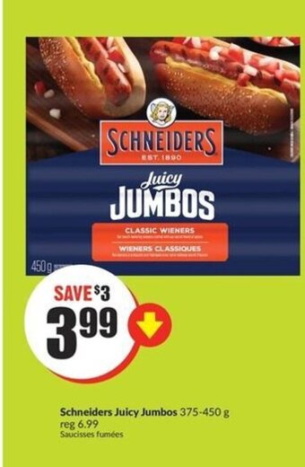 FreshCo Schneiders juicy jumbos offer