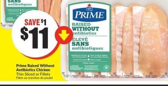 FreshCo Prime raised without antibiotics chicken offer
