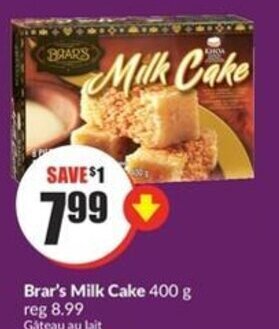 FreshCo Brar's milk cake offer