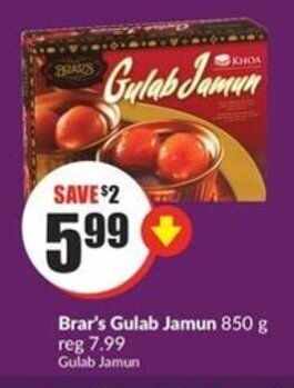 FreshCo Brar;s gulab jamun offer