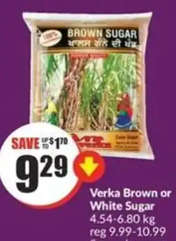 FreshCo Verka brown or white sugar offer