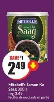 FreshCo Mitchell's sarson ka saag offer