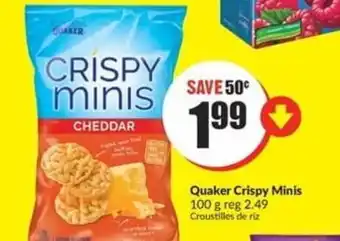 FreshCo Quaker crispy minis offer