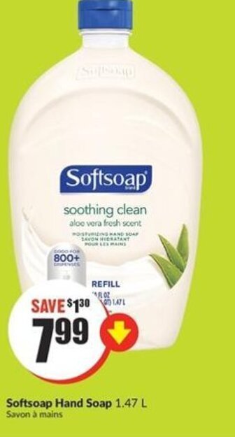 FreshCo Softsoap hand soap offer