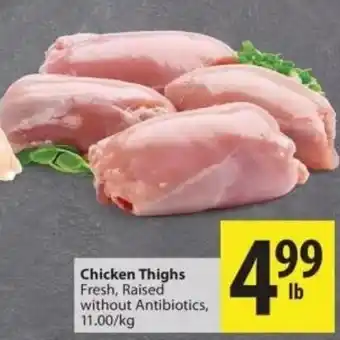 Save on Foods Chicken thighs offer