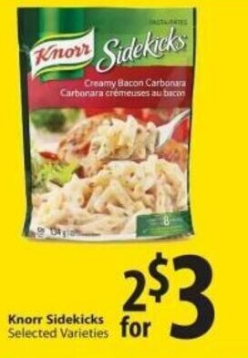 Save on Foods Knorr sidekicks offer