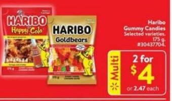 Walmart Haribo gummy candies offer