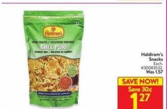 Walmart Haldiram's snacks offer