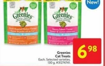 Walmart Greenies cat treats offer