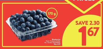 Walmart Blueberries offer