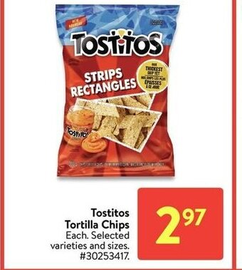 Walmart Tostitos tortilla chips offer