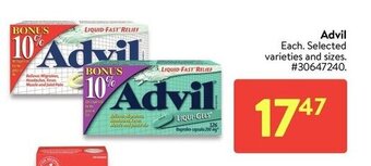 Walmart Advil offer