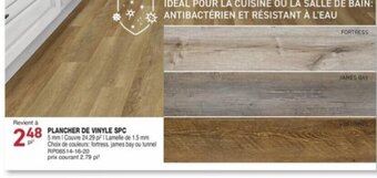 Matério Plancher de vinyle spc offer