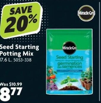 Home Hardware Seed starting potting mix offer