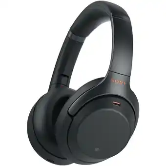 Best Buy Sony WH-1000XM3 Wireless Noise-Canceling Over-Ear Headphones BLACK - Open Box offer