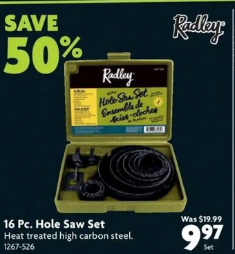 Home Hardware 16 pc. Hole saw set offer