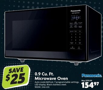 Home Hardware 0.9 Cu. Ft. Microwave oven offer