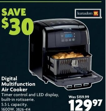 Home Hardware Digital multifunction air cooker offer