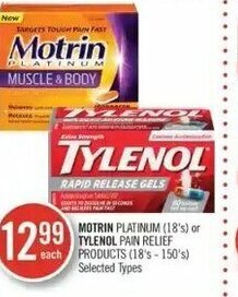Shoppers Drug Mart Pain relief products offer