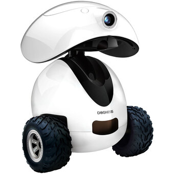 Best Buy Dogness iPet Smart Robot Treat Dispenser - White - Only at Best Buy offer