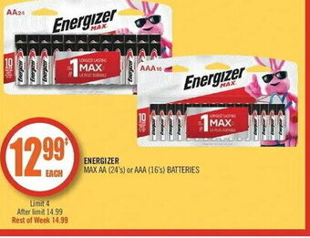 Shoppers Drug Mart Energizer offer