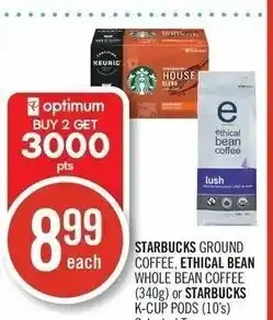 Shoppers Drug Mart Whole bean coffee offer