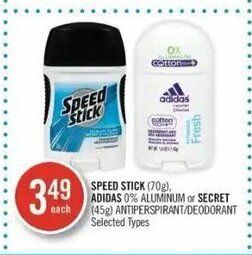 Shoppers Drug Mart Antiperspirant/deodorant offer