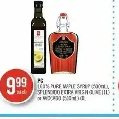 Shoppers Drug Mart Spelndido extra virgin olive (1L) or avocado (500ml) oil offer