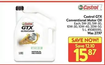 Walmart Castrol gtx offer