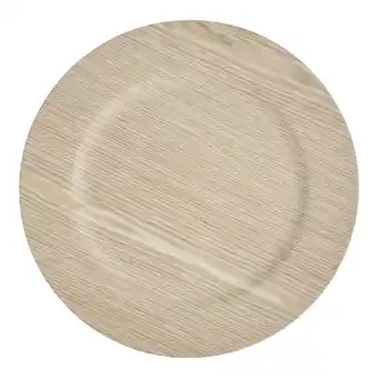 Giant Tiger Wood Charger Plate offer