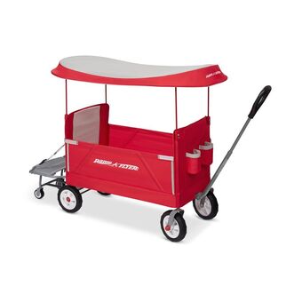 Mastermind Toys Radio Flyer EZ Fold 3-in-1 Tailgater Wagon with Canopy offer