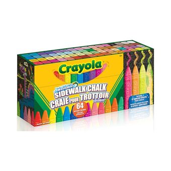 Mastermind Toys Crayola Sidewalk Chalk 64 pc offer