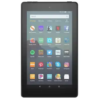 Amazon fire 7 7" 16gb fireos 6 tablet with mtk8163b quad-core processor - black